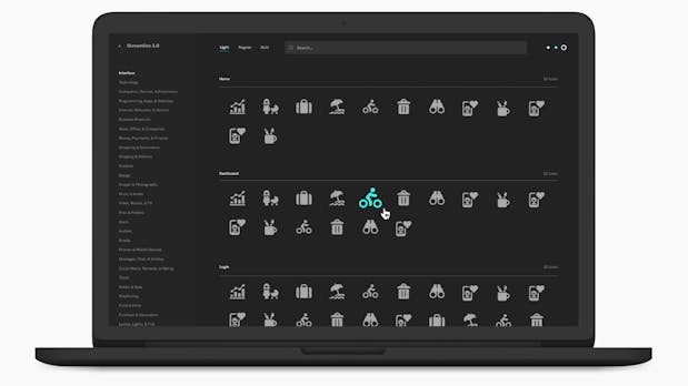 Streamline Update: Riesige Bibliothek wird mit 30.000 Icons doppelt so groß