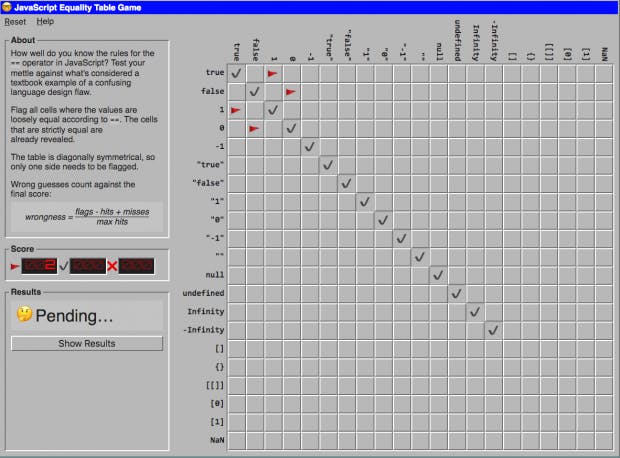 Das schlimmste Minesweeper aller Zeiten. Macht ihr beim ersten Versuch alles richtig? (Screenshot: t3n.de)