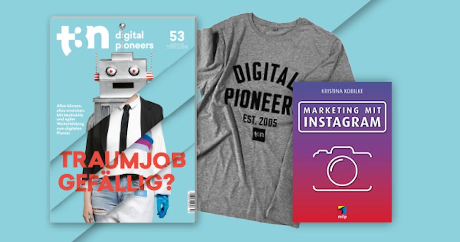 Marketing mit Instagram: Sicher dir ein Fachbuch zum t3n-Abo