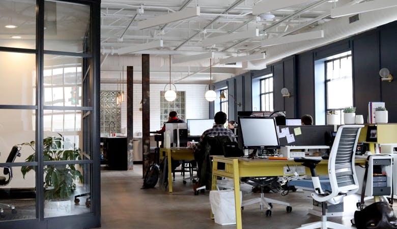 Neue Arbeitsumgebung von Ingenieuren