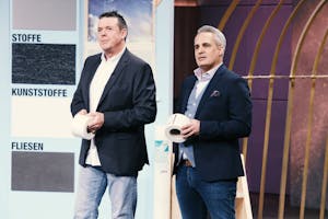 Mario Ballheimer (l.) und Fedi Choukair von Abdeckblitz (Foto: MG RTL D)