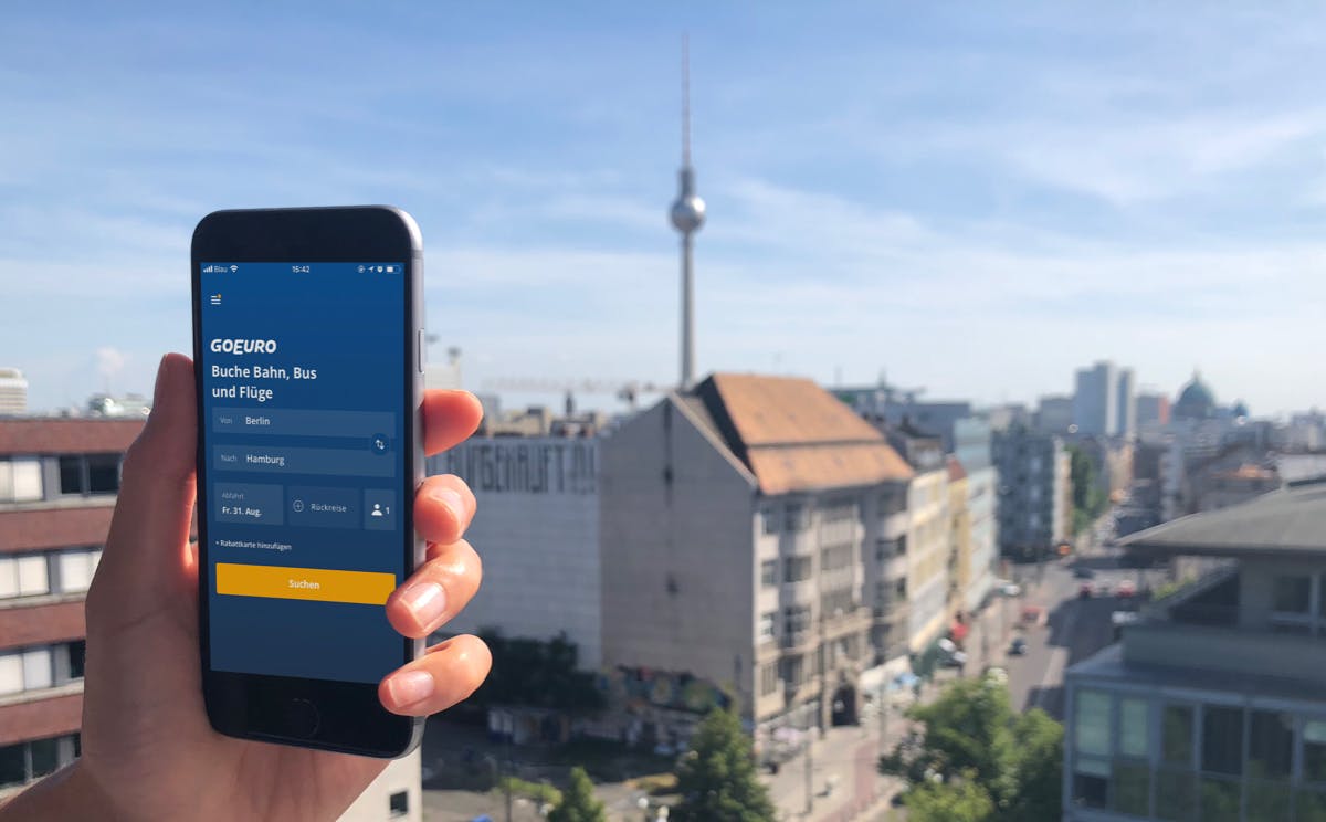GoEuro: Flug-, Bahn- und Busverbindungen in einer App. (Foto: © GoEuro)