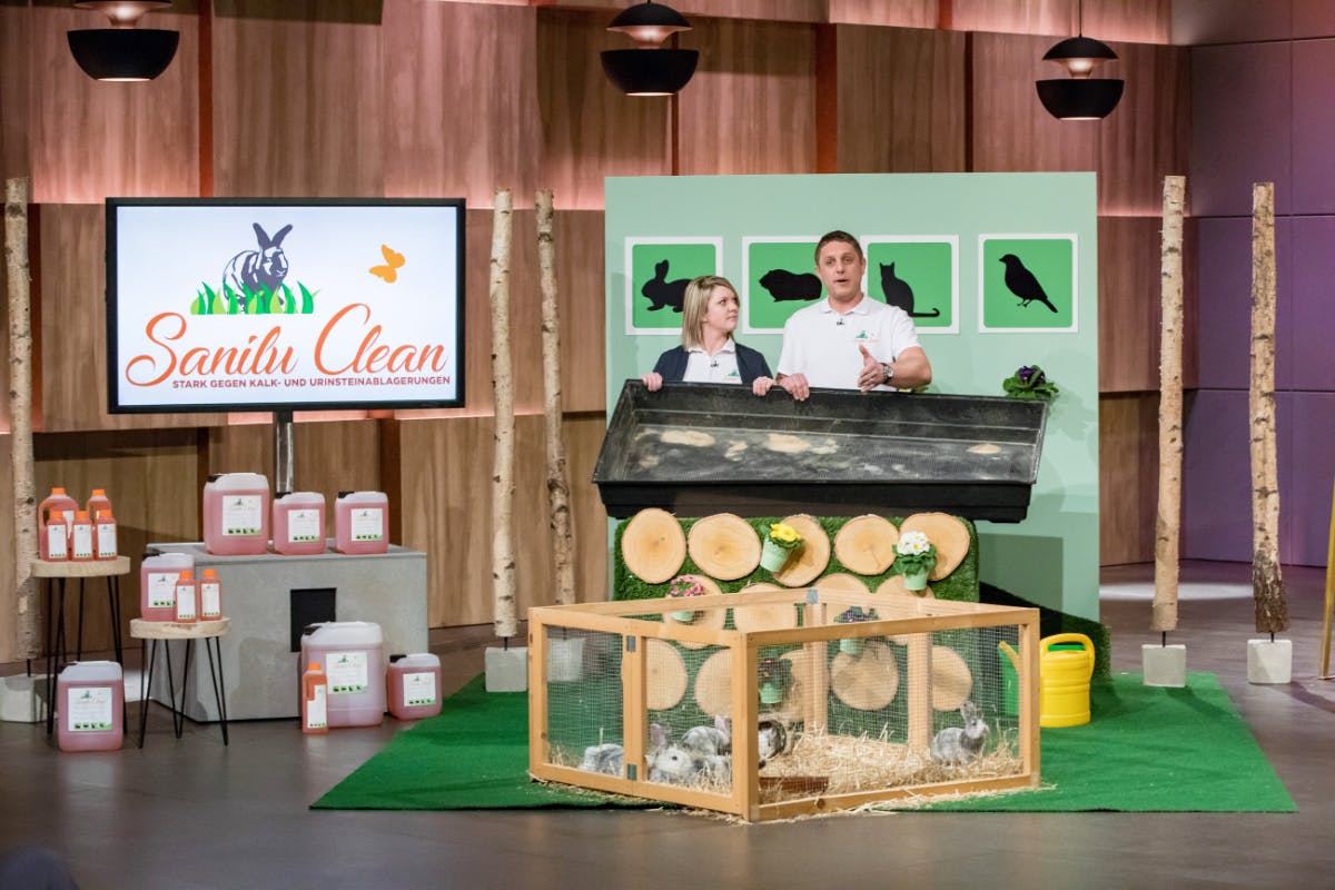 Sandra und Sven Arnold von Sanilu Clean (Foto: MG RTL D)