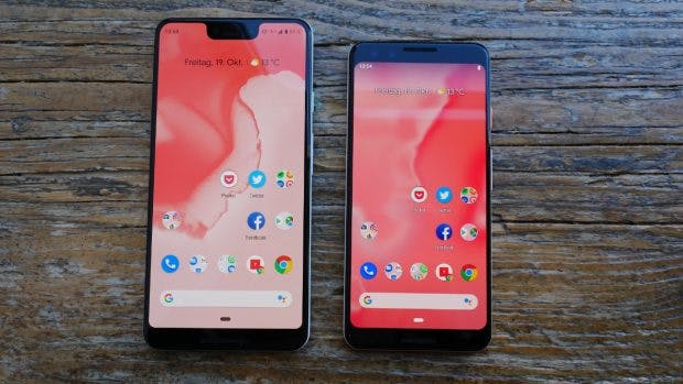 Google Pixel 3 XL und Pixel 3. (Foto: t3n.de)