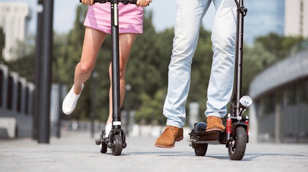 Trend ist endgültig angekommen: E-Tretroller in Berlins Szenebezirken
