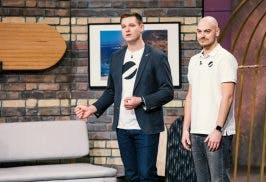 Patrick Walter (l.) und Dominic Strobel von "Yogaboard" (Foto: Vox)