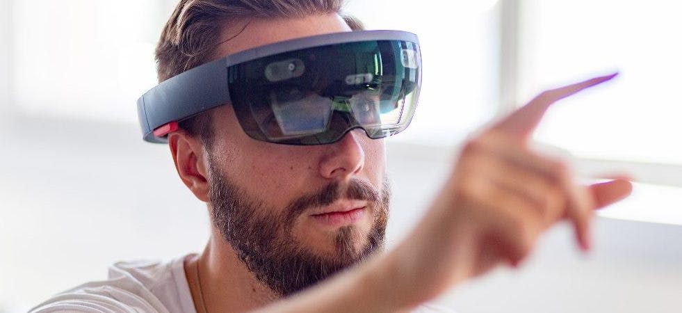 Potenziale bietet Augmented Reality auch im Business-Bereich. Potenziale bietet Augmented Reality auch im Business-Bereich.