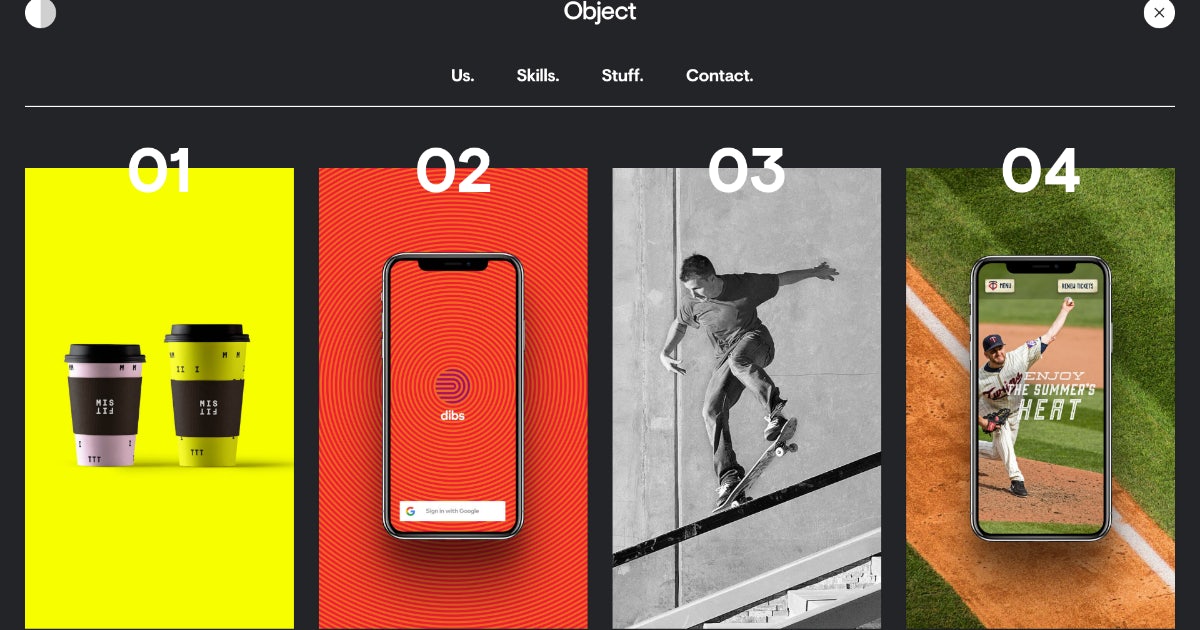 Alternative Navigation: Das Mega-Hamburger-Menü wird zum Design-Trend