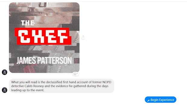 Chatten statt Blättern: Krimi-Autor Patterson veröffentlicht Buch im Messenger