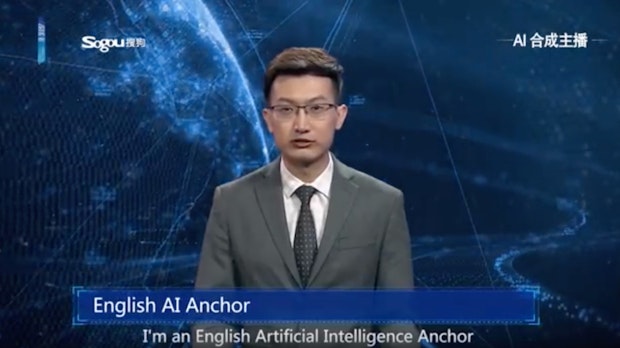 Präsentiert künstliche Intelligenz bald die News? Das ist der Nachrichtensprecher der Zukunft