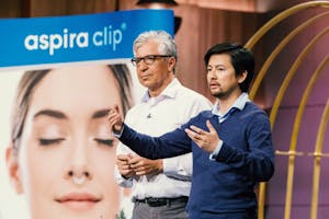 Wolfgang Kleiner (l.) und Vinh-Nghi Tiet von Aspira-Clip (Foto: MG RTL D)