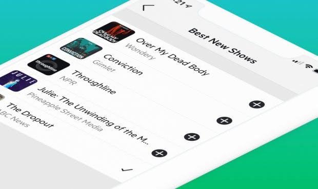 Castro Podcast-App mit Discovery-Funktion. (Bild: Castro)