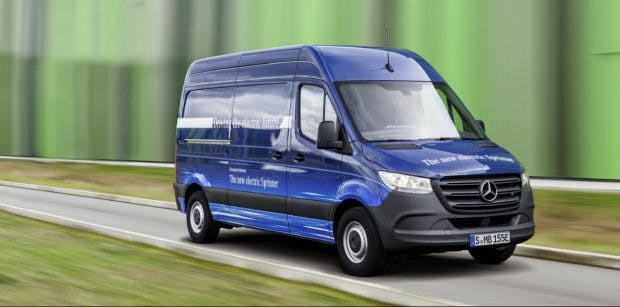 Daimler hat mit dem Mercedes-Benz E-Sprinter einen E-Van im Angebot. (Bild: Mercedes-Benz)