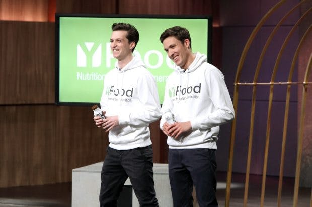 Noel Bollmann (l.) und Benjamin Kremer von Y-Food (Foto MG RTL D)