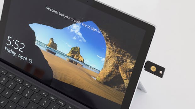 Yubicos Sicherheits-Gadgets funktionieren nun als zweiter Faktor beim Windows-Login
