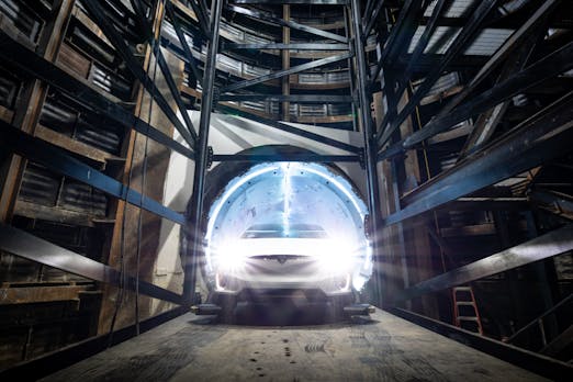 The Loop – so stellt sich Elon Musk den Transport der Zukunft vor