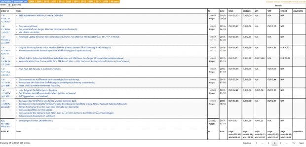 Amazon Order History Reporter