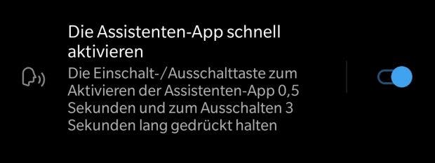 Ohne „Okay Google“: Ein kurzer Druck auf den Powerbutton aktiviert den Assistant. (Screenshot: t3n.de)