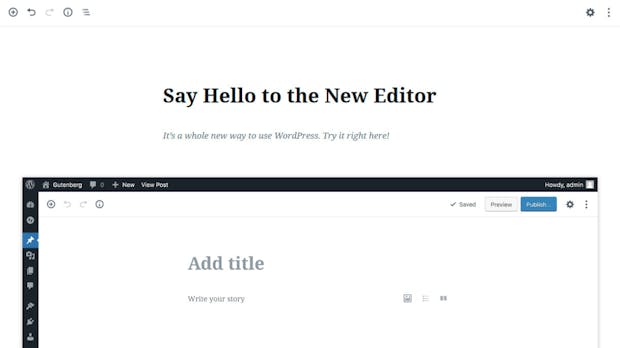 „Gutenberg“ – der neue Editor in WordPress 5.0