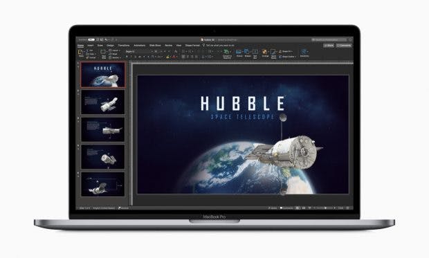 Microsoft Office bringt unter anderem einen Dark Mode mit. (Bild: Apple)