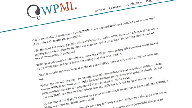 WPML: Ex-Mitarbeiter hackt Website des WordPress-Plugins