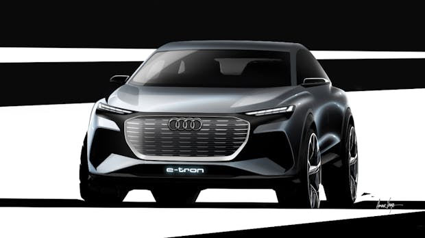 Q4 E-Tron: Audi gibt Vorgeschmack auf kompaktes E-SUV