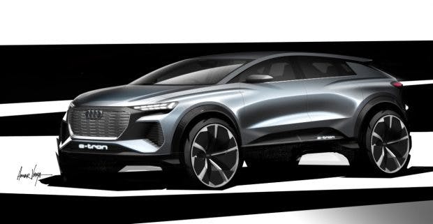 Audi Q4 E-Tron Konzept. (Bild: Audi)