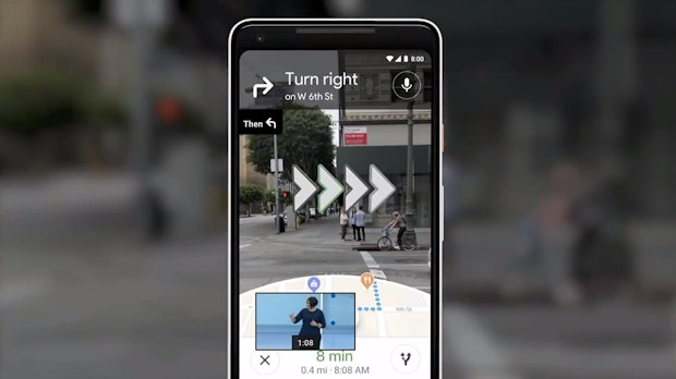 Google Maps: AR-Navigation für Fußgänger kommt bei ersten Nutzern an