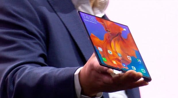 Huawei Mate X. (Screenshot: t3n)