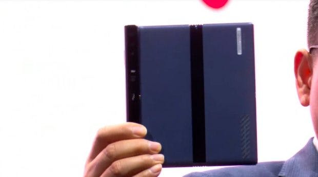 Huawei Mate X. (Screenshot: t3n)