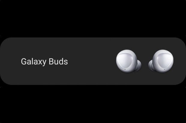 Samsung Galaxy Buds in der Samsung-Wearable-App. (Bild: t3n.de)