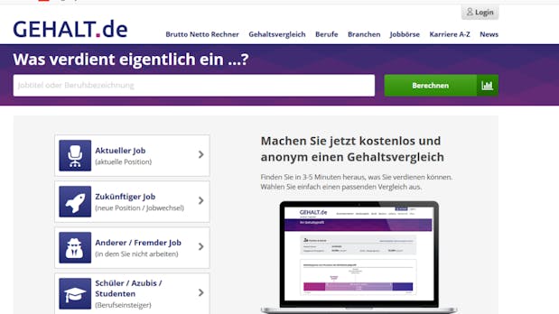 Stepstone – Online-Jobplattform übernimmt Gehalt.de
