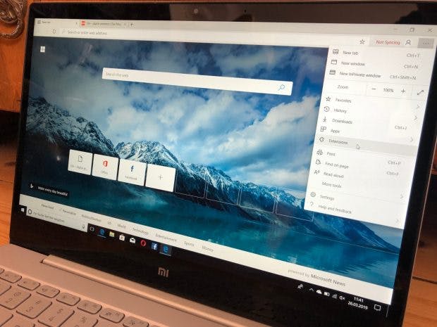 Edge-Browser mit Chromium-Unterbau
