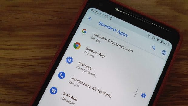 Etwas versteckt: Unter Android können Nutzer seit langer Zeit Standard-Browser und weitere Dinge voreinstellen. (Foto: t3n)