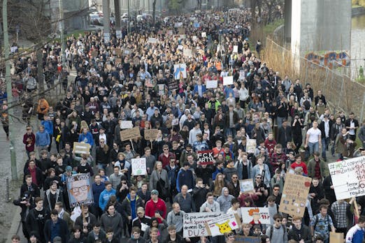 Protest gegen die Urheberrechtsreform: Zehntausende waren auf der Straße
