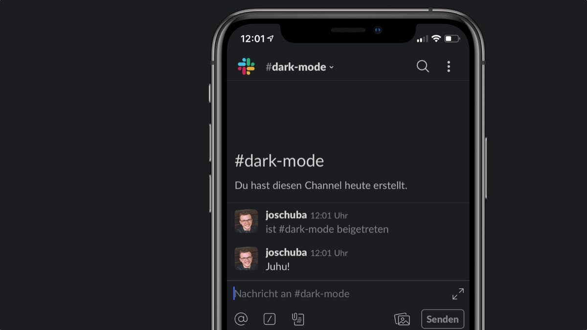 Slack bringt Dark Mode für seine SmartphoneApps