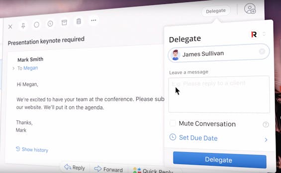 Mit Spark kannst du Mails jetzt an deine Kollegen delegieren