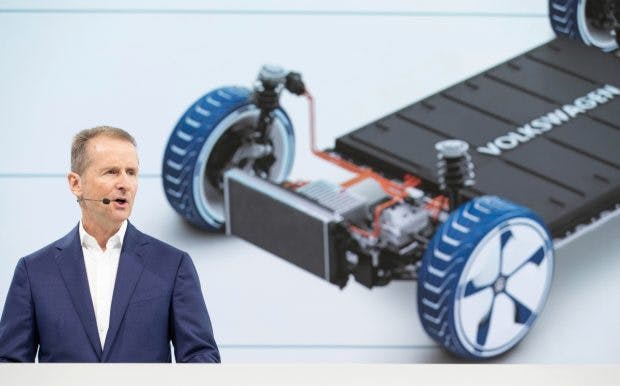 Volkswagen-Chef Herbert Diess will den Konzern grundlegend umbauen. (Foto: VW AG)
