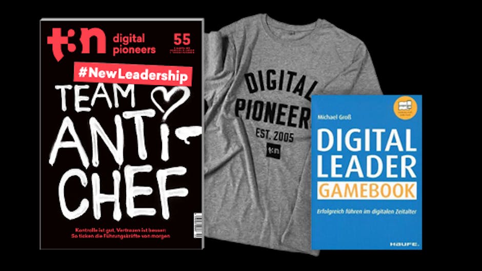 Dein t3n Abo inklusive dem Haufe-Fachbuch „Digital Leader Gamebook“