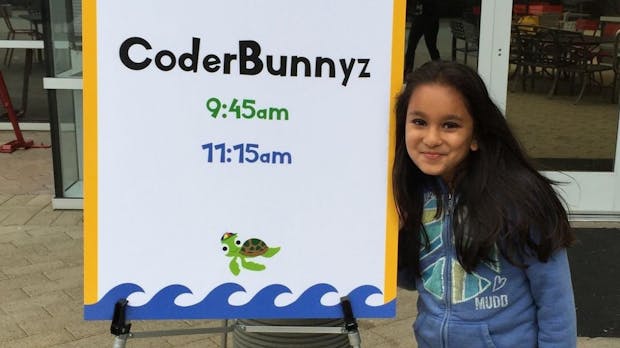 Diese 10-jährige Gründerin bringt Kindern das Programmieren bei