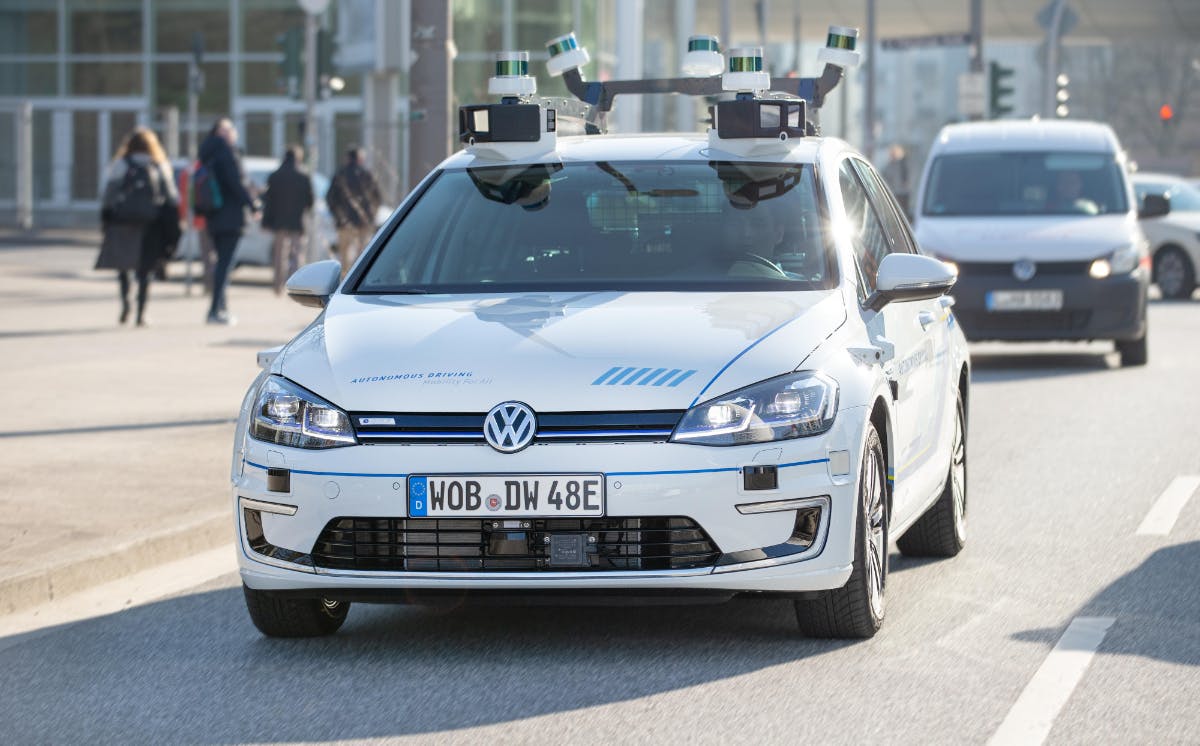 Autonom Durch Die City Vw Testet Selbstfahrende Autos In Hamburg
