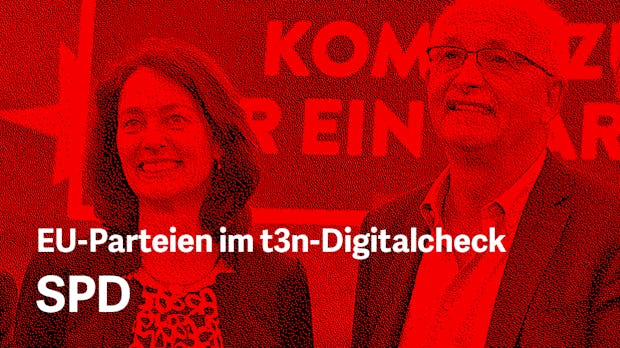 Europawahlprogramm im Digitalcheck: Das will die SPD