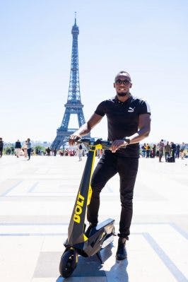 Usain Bolt startet E-Scooter-Dienst in Paris
