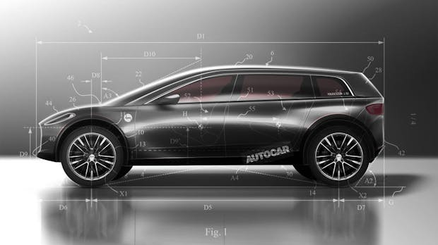 Patente zeigen, wie ein Elektroauto von Staubsaugerkonzern Dyson aussehen könnte