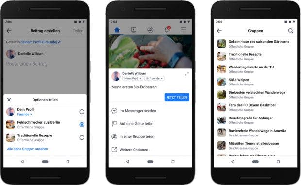 Facebook-Gruppen