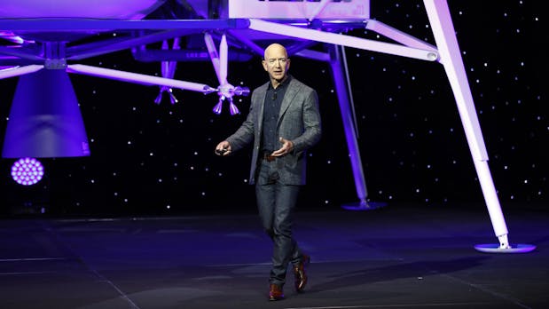 Jeff Bezos stellt spektakuläre Mondlandefähre vor