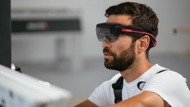 Thinkreality A6: Lenovo präsentiert ein von Hololens inspiriertes AR-Headset