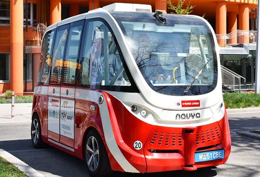 Wien hat jetzt zwei autonome E-Busse