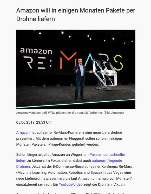 Chrome 75: Seite im Lesemodus