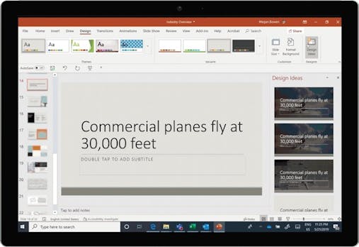 Designer Microsoft Verpasst Powerpoint Ein Paar Neue Ki Funktionen